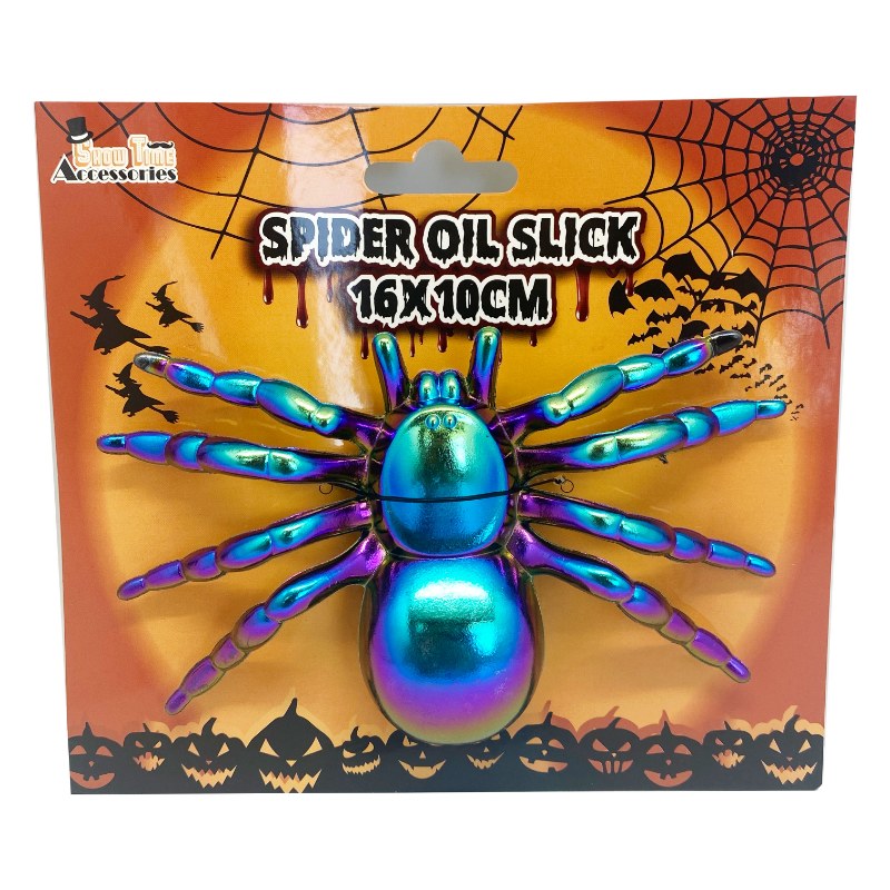 Spider Oil Slick - 16cm x 10cm