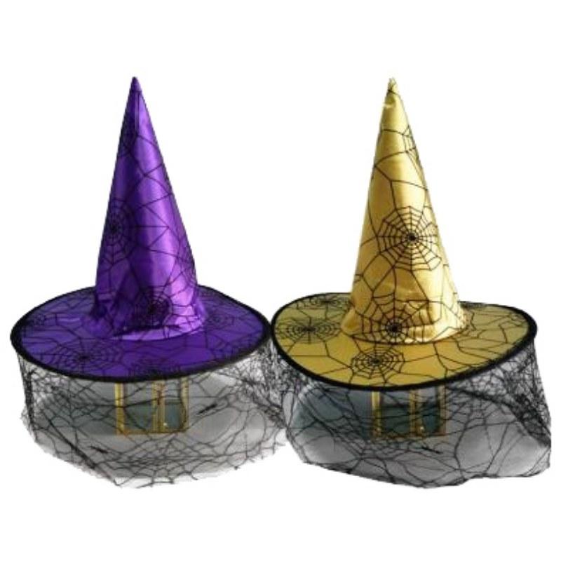 Foiled Web Witches Hat