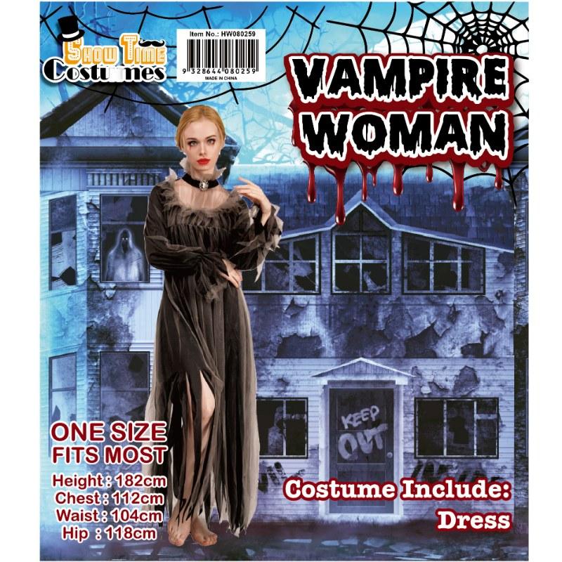 Womens Vampire Woman Costume