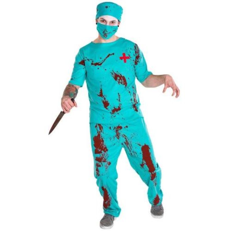 Mens Bloody Surgeon Costume