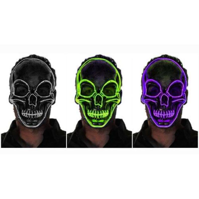 Skull Light Up Mask