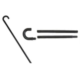 Load image into Gallery viewer, Black DIY Walking Cane Plastic - 70cm
