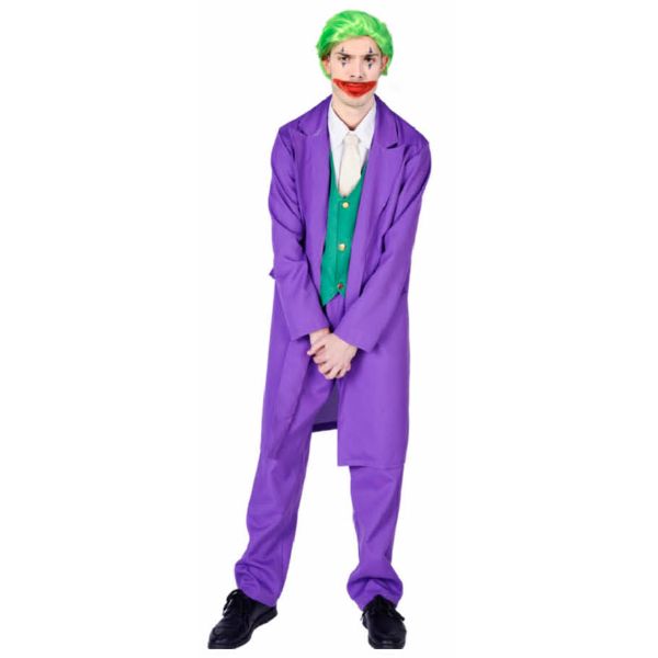 Adult Purple Clown Costume (L/XL)was 90104-02