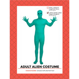 Load image into Gallery viewer, Adult Green Alien Jumpsuit Costume - L/XL
