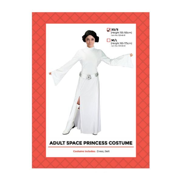 Space Princess Adult Costume - X-Small / Small