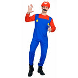 Load image into Gallery viewer, Adults Red Plumber Mario Costume - S/M
