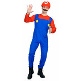 Load image into Gallery viewer, Adults Red Plumber Mario Costume - L/XL

