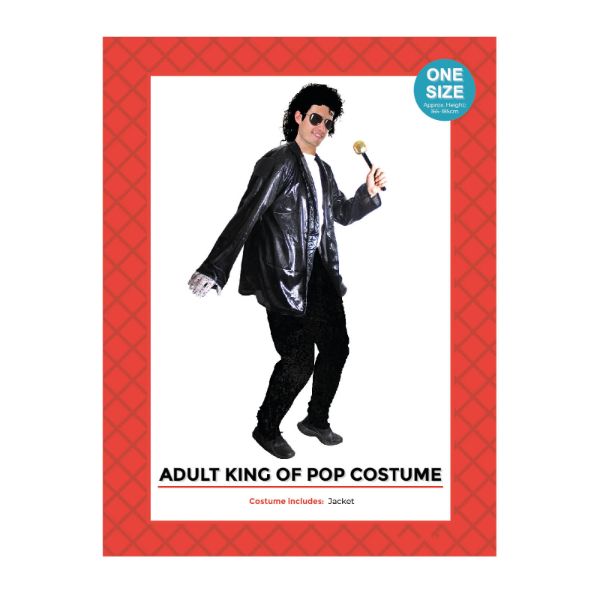 Adult King Of Pop Star Costume