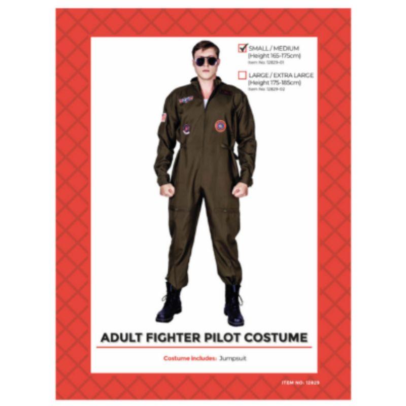 Adult Pilot Fighter Costume (S/M)