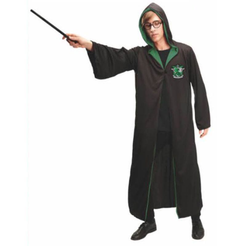 Adults Green Wizard Costume - One Size Fits Most