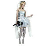 Load image into Gallery viewer, Adult Queen Zombie Bride Costume (S/M)
