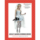 Load image into Gallery viewer, Adult Queen Zombie Bride Costume (S/M)

