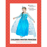 Load image into Gallery viewer, Girls Ice Queen Costume - Size 6-9 Years
