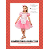 Load image into Gallery viewer, Girls Pink Princess Dress Costume - Size 7-9 Years
