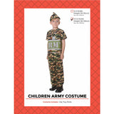 Load image into Gallery viewer, Boys Army Costume - Size 10-12 Years
