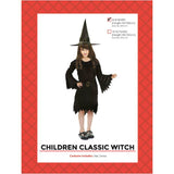 Load image into Gallery viewer, Children Classic Witch Costume (6-9 years)
