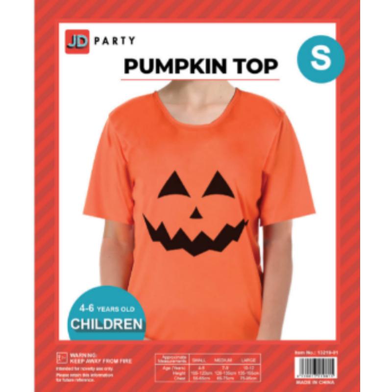 Children Pumpkin Tshirt (Small)