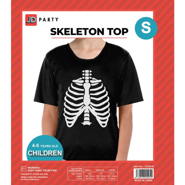 Children Skeleton Tshirt (Small)