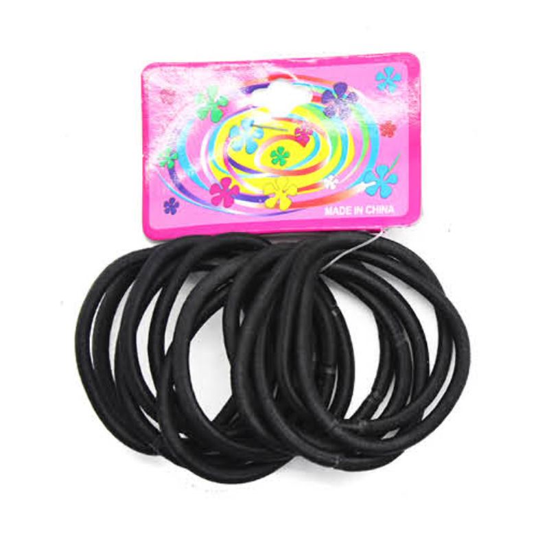 Black Hair Ties