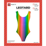 Load image into Gallery viewer, Womens 80s Metallic Rainbow Leotard - S/M
