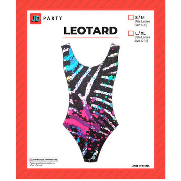 Adults Animal Print Leotard - S/M