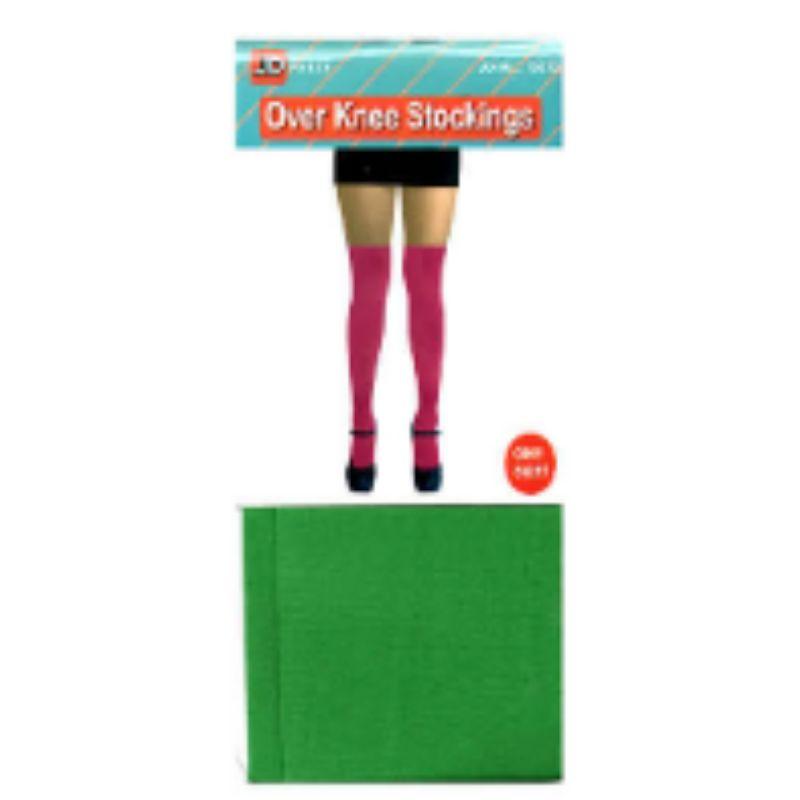 Green Over Knee Stockings