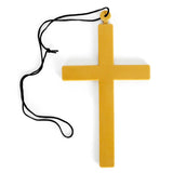 Load image into Gallery viewer, Gold Cross Sign Necklace
