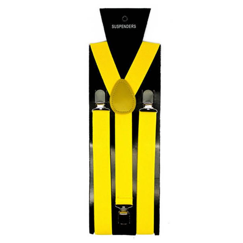 Plain Yellow Suspender