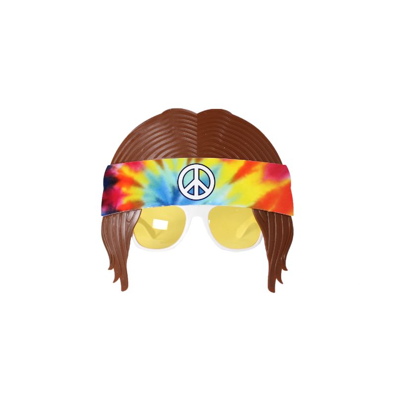 Hippie Man Party Glasses