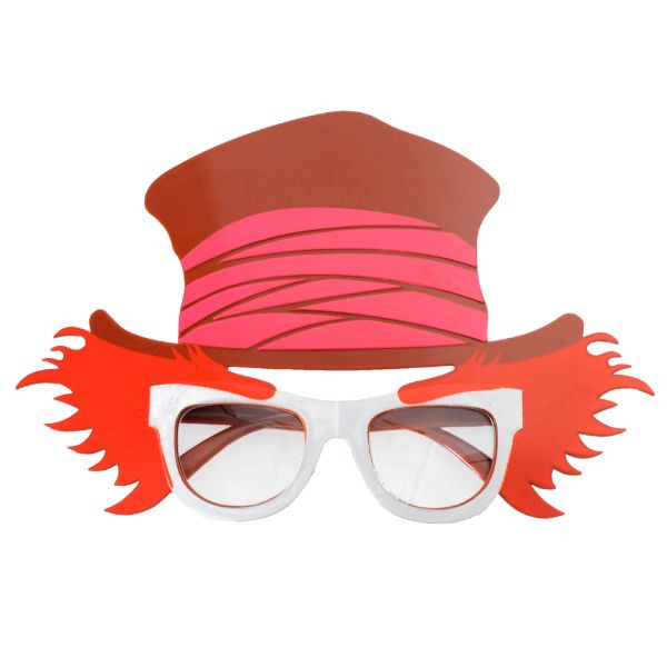 Crazy Hatter Party Glasses