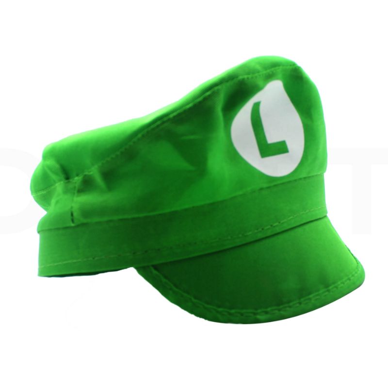 Green Super Mario Brothers Luigi Adults Hat