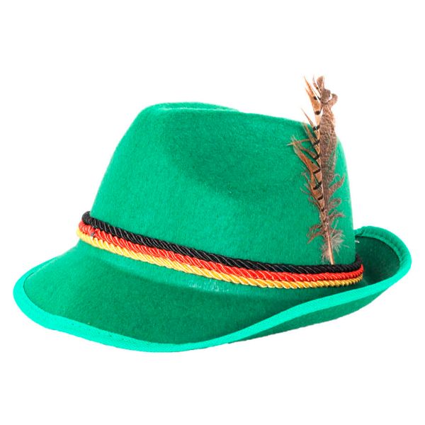 Green German Trilby Hat