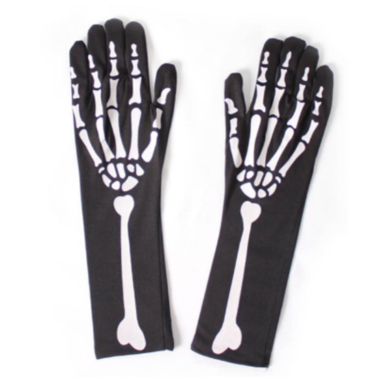 Skeleton Gloves (Long)