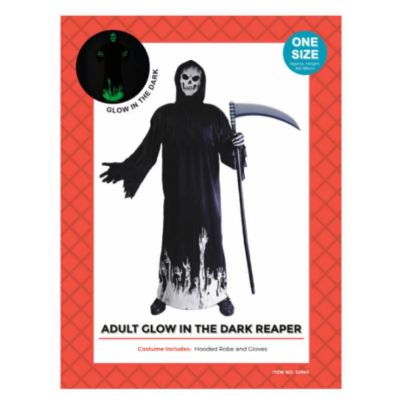 Adult Glow in the Dark Reaper Costume was 90106