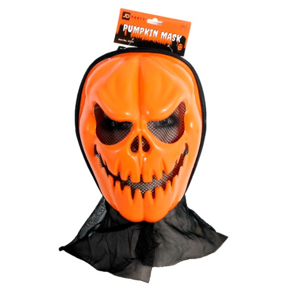 Orange Killer Pumpkin Skull Mask was 90444