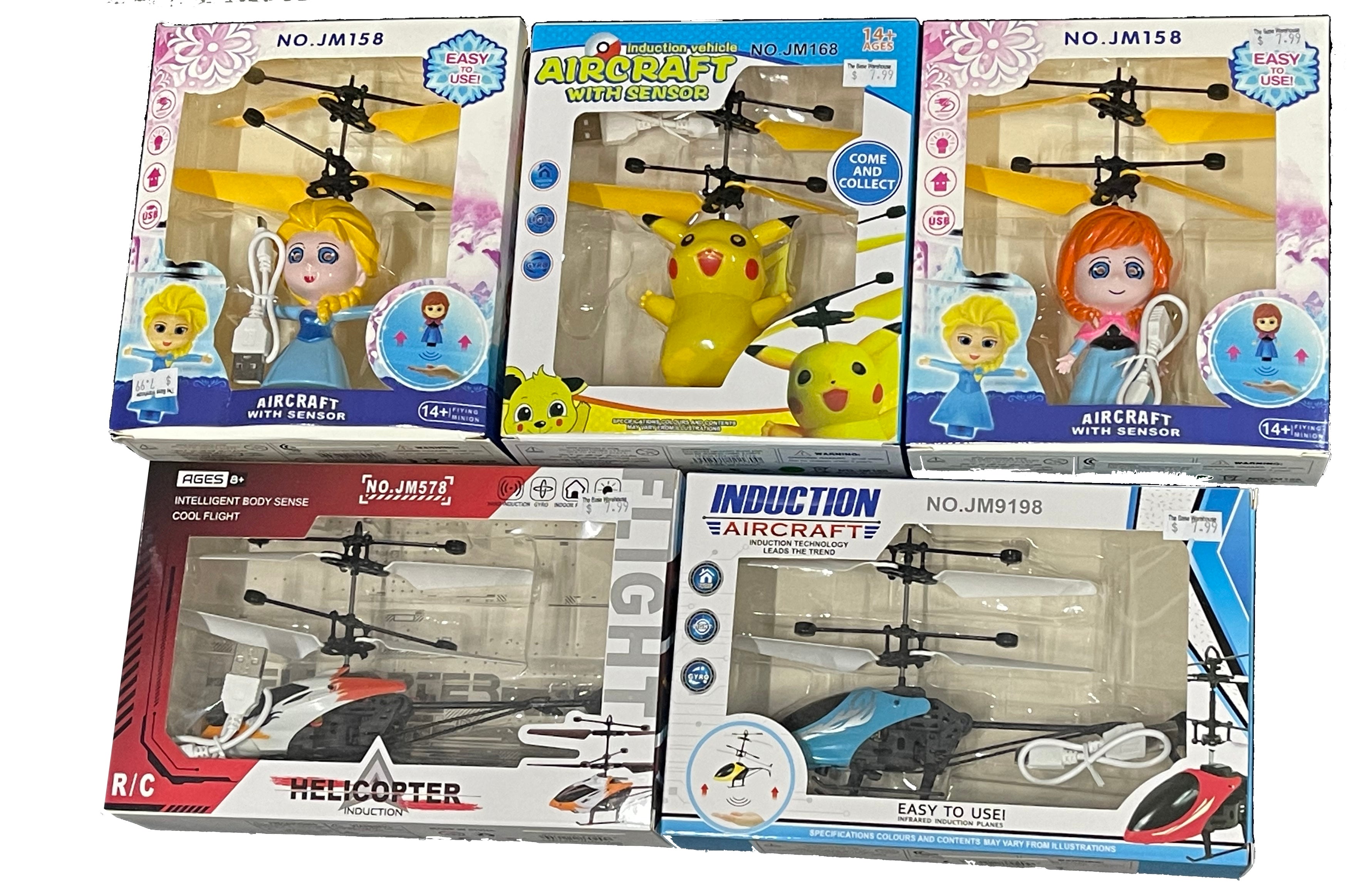 Induction Aircraft Toys USB Powered