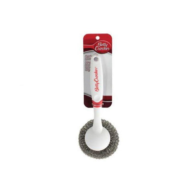 Stainless Scrubber with Grip Handle - 22cm - The Base Warehouse
