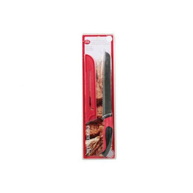 Stainless Steel Bread Knife with Cover - 32cm - The Base Warehouse