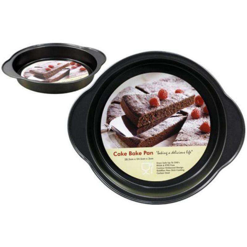 Cake Bake Pan - 28.2cm x 24.5cm x 3cm - The Base Warehouse