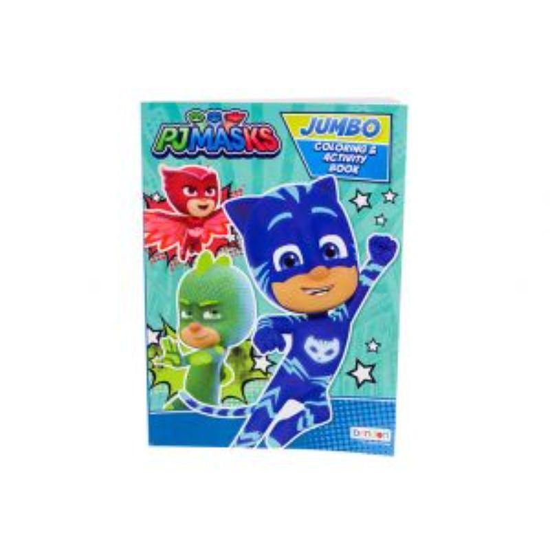 Jumbo Colouring & Activity Book - PJ Masks - 80 Pages
