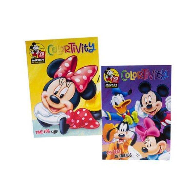 Kids Colouring Book - Mickey & Minnie - 80 Pages