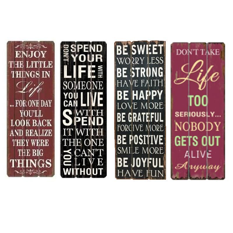 Wooden Plaque - 30cm x 80cm x 0.9cm