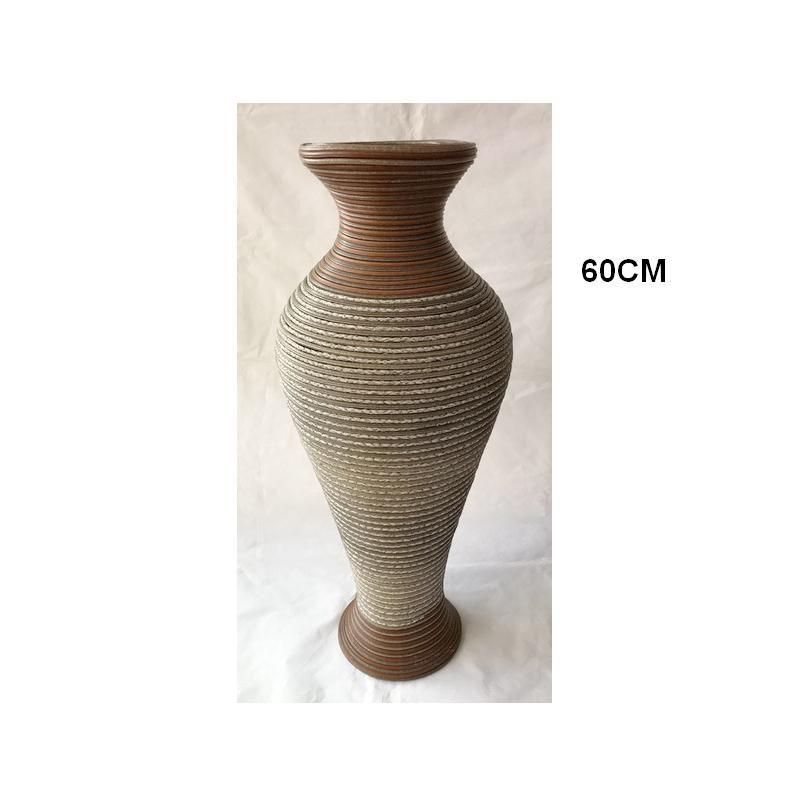 Bamboo Rattan / Rope Vase - 70cm