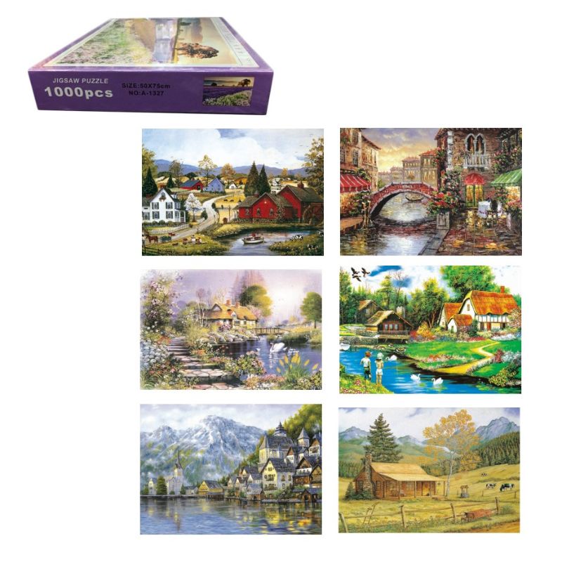 1000 Piece Jigsaw Puzzle Game