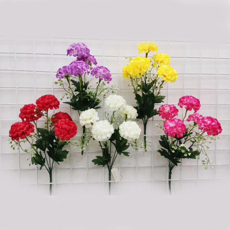 5 Head Ball Shape Flower Bunch