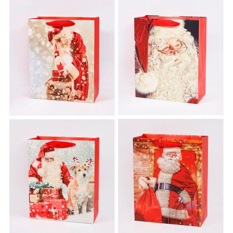 Xmas Santa XXL Gift Bag - 72cm x 50cm x 17.5cm