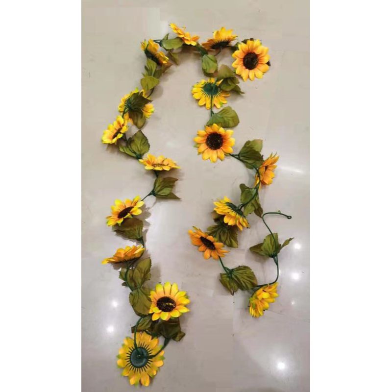 Sunflowers Flower Garland - 2m
