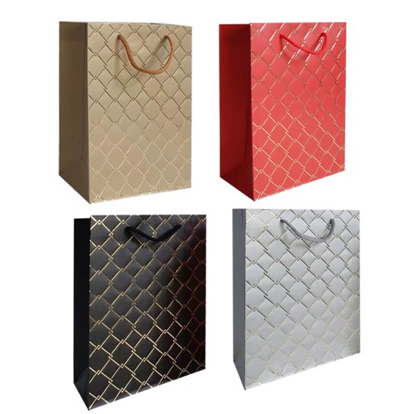 Concave Design Gift Bag - 31cm x 40cmx 12cm
