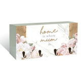 Load image into Gallery viewer, Home is Where Mum is Key Hook - 10cm x 20cm
