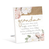 Load image into Gallery viewer, Grandma Sentiment Plaque - 12cm x 15cm
